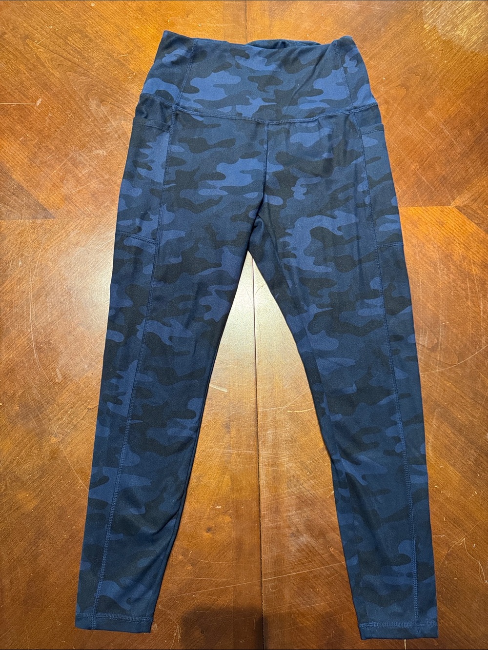 Danskin Navy & Black Camo High-Rise Leggings